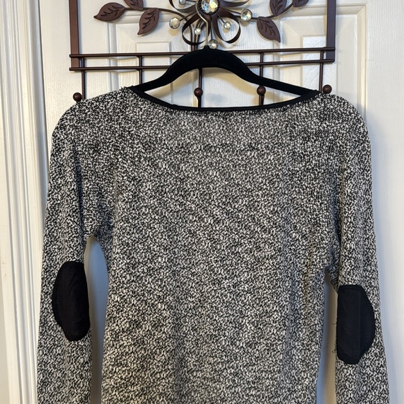 Tally Weijl Multicolor Sweater w/ Black Faux Suede Elbows - Picture 5 of 9